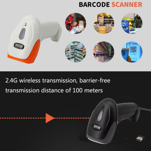 Scanner de codes-barres laser SYCREADER Supermarket, modèle : filaire bidimensionnel SH6303642-05